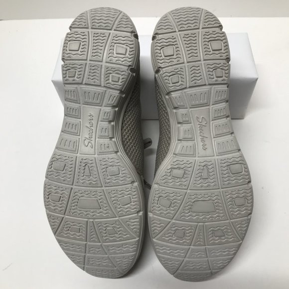 Skechers Washable Knit Slip-On Shoes - Seager in Taupe - Picture 15 of 16